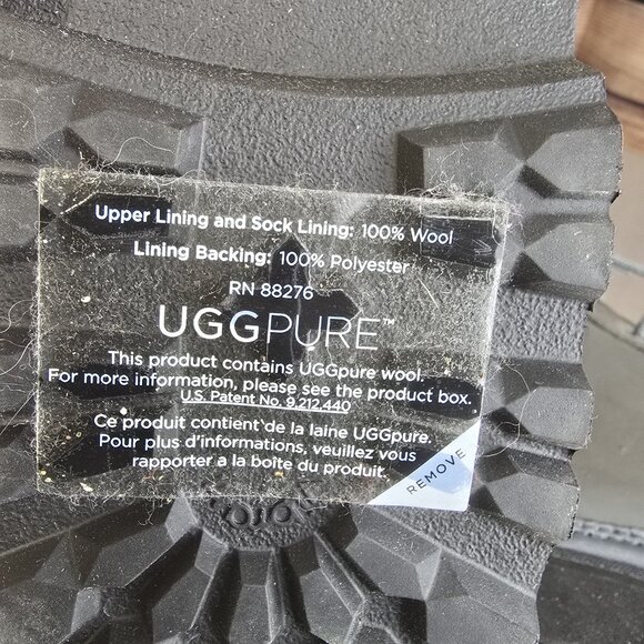 Ugg Waterproof , Grey - size 13. Unworn / leatherpainted. - Picture 6 of 10